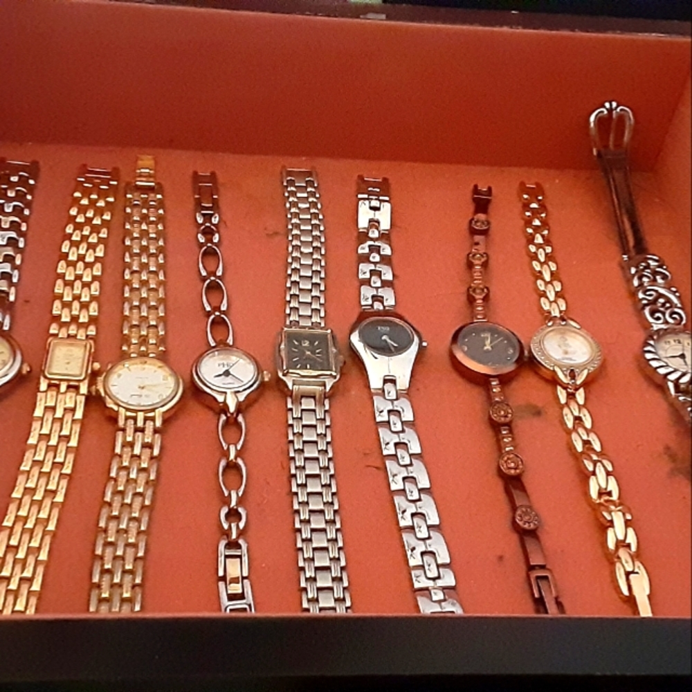 Set Of 7 Watches Various Brands